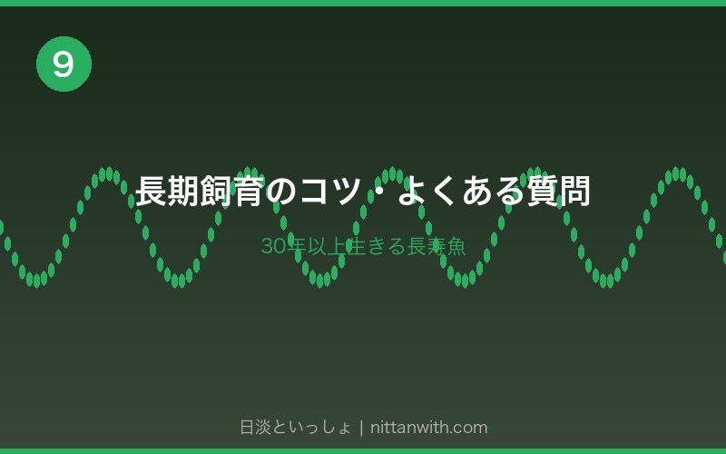 ニホンウナギの病気と対処法 - 長期飼育30年のコツ