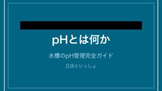 pHとは何か - 水槽のpH管理完全ガイド