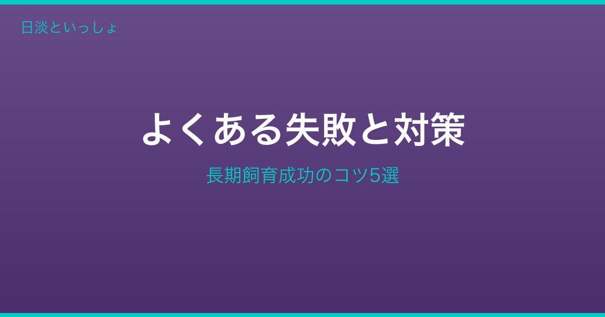 スッポン飼育のよくある失敗と対策