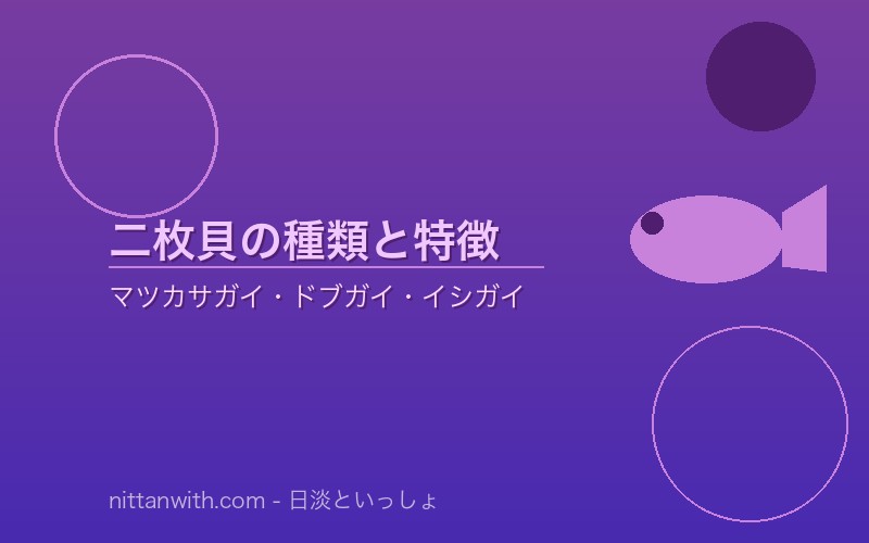 タナゴが二枚貝に産卵する仕組み