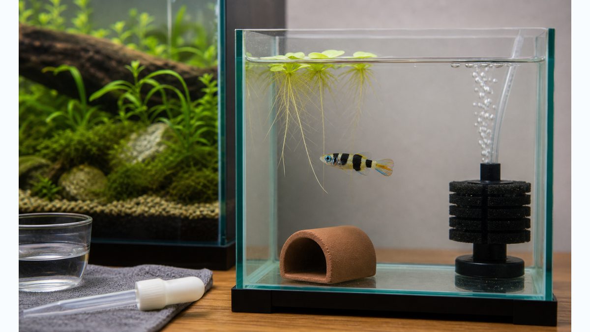 クラウンキリーのかかりやすい病気と治療方法についての要点をまとめた淡水魚飼育インフォグラフィック