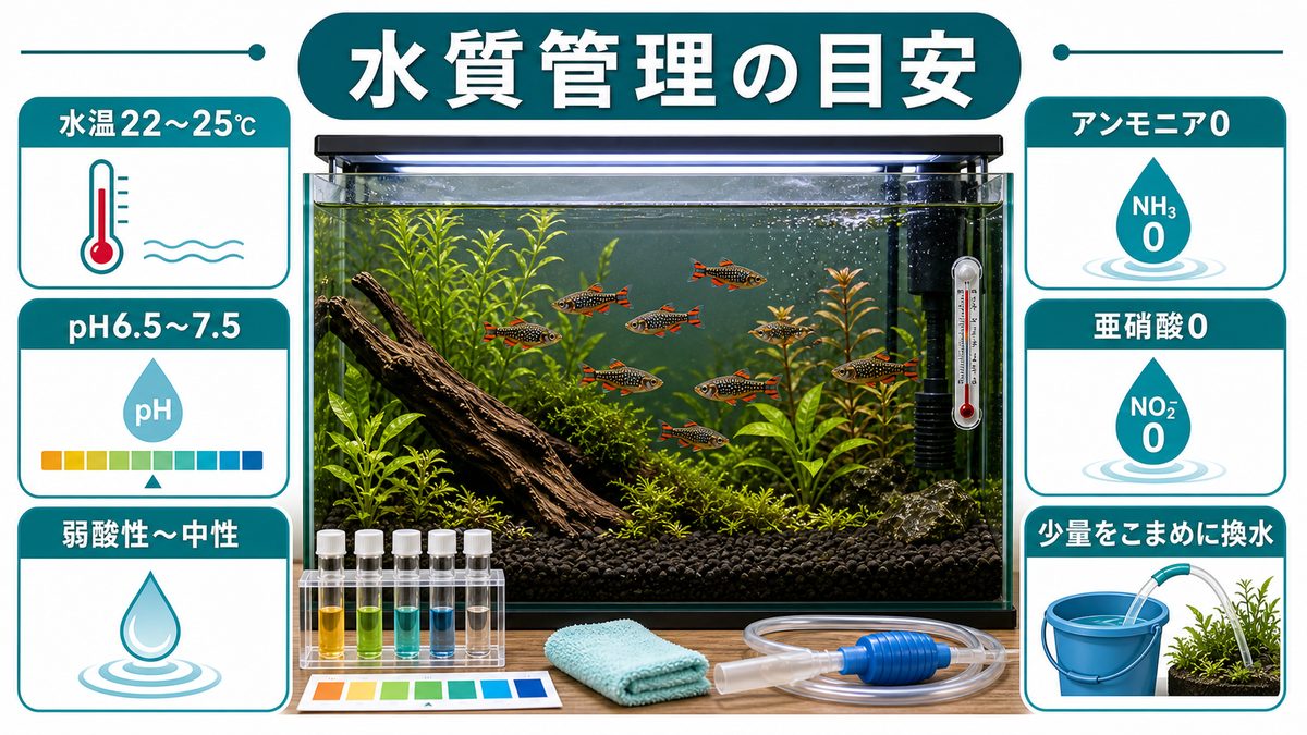 ミクロラスボラ・ハナビ飼育完全ガイド|小型美魚の水質・餌・繁殖を ミクロラスボラ・ハナビ飼育完全ガイド|小型美魚の水質・餌・繁殖を