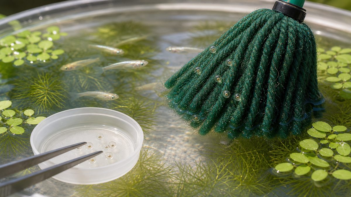 採卵のタイミングと正しい手順の要点をまとめた淡水魚飼育インフォグラフィック
