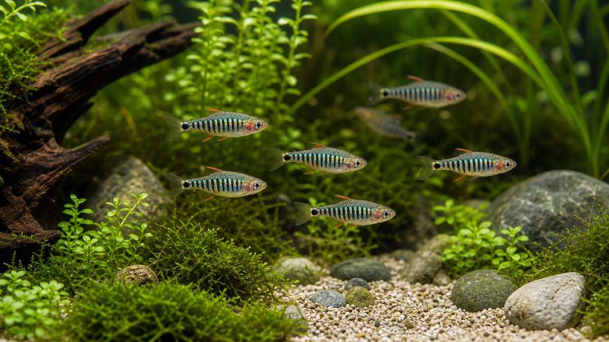 ミクロラスボラ・エリスロミクロンの飼育のポイントは？の要点をまとめた淡水魚飼育インフォグラフィック