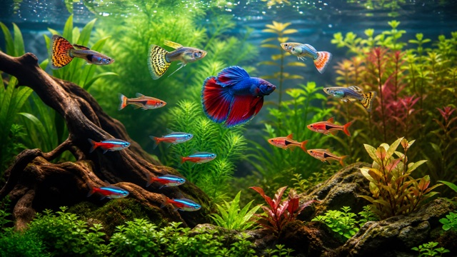 淡水熱帯魚のイメージ