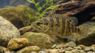 オヤニラミの飼育完全ガイド｜日本唯一のサンフィッシュ科を水槽で育てるの要点を伝える淡水魚記事アイキャッチ画像
