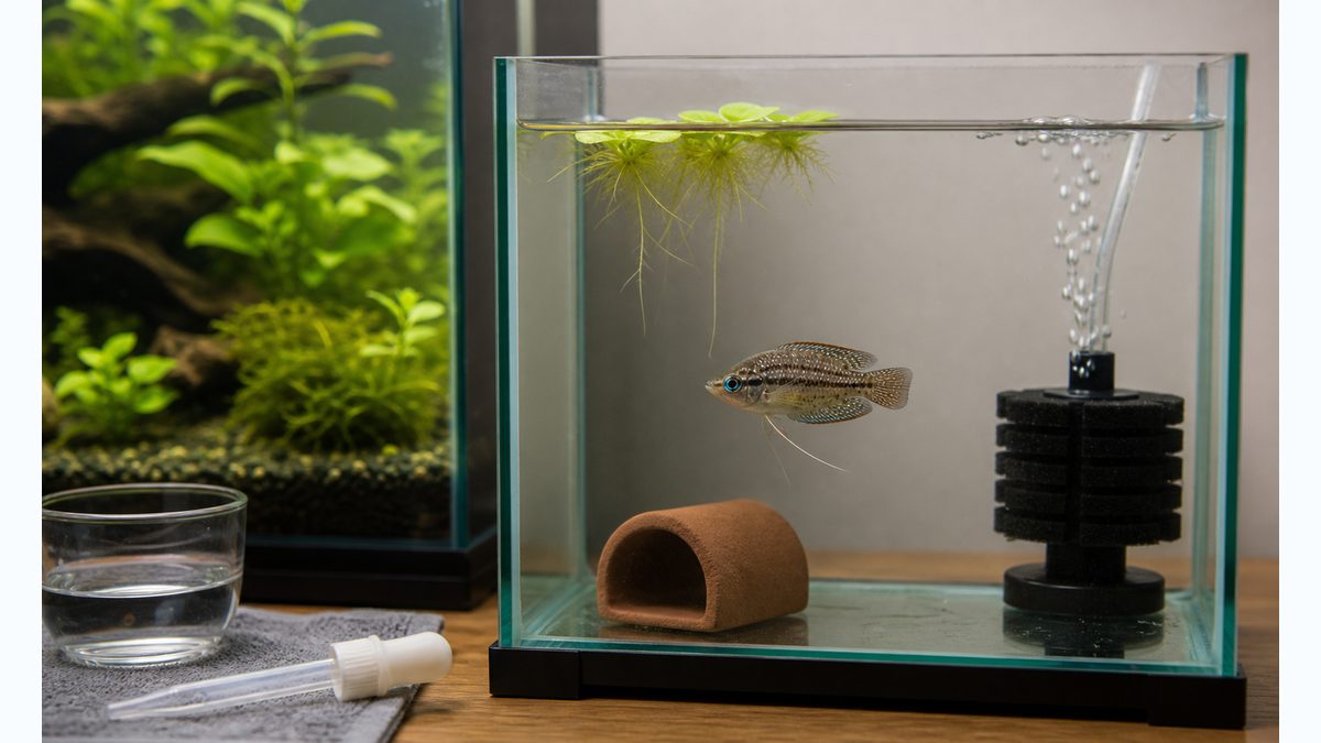 ピグミーグラミーがかかりやすい病気と治療方法についての要点をまとめた淡水魚飼育インフォグラフィック