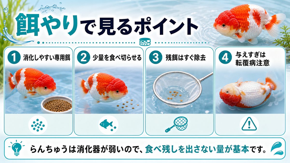 らんちゅうの飼い方完全ガイド｜水槽・餌・混泳・繁殖・病気を徹底解説