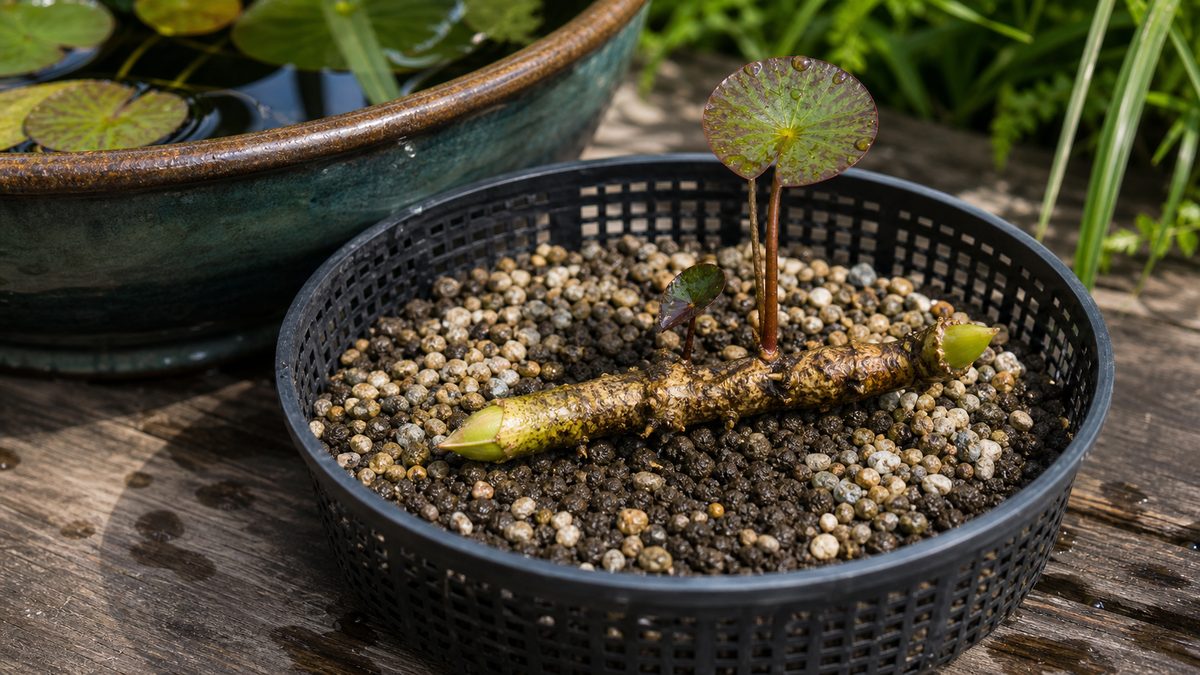 植え付け方法と時期｜正しい手順で開花率をぐっと上げるの要点をまとめた淡水魚飼育インフォグラフィック