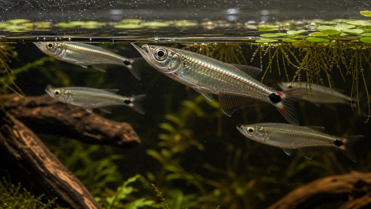 アロワナテトラをもっと楽しむための豆知識と観察のコツの要点をまとめた淡水魚飼育インフォグラフィック