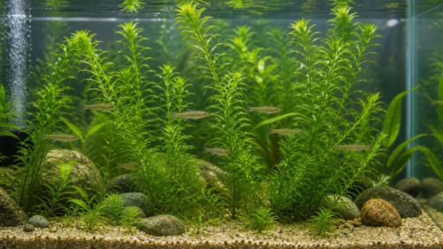 アナカリス（オオカナダモ）の育て方完全ガイド｜植え方・増やし方・メダカ金魚との相性の要点を伝える淡水魚記事アイキャッチ画像