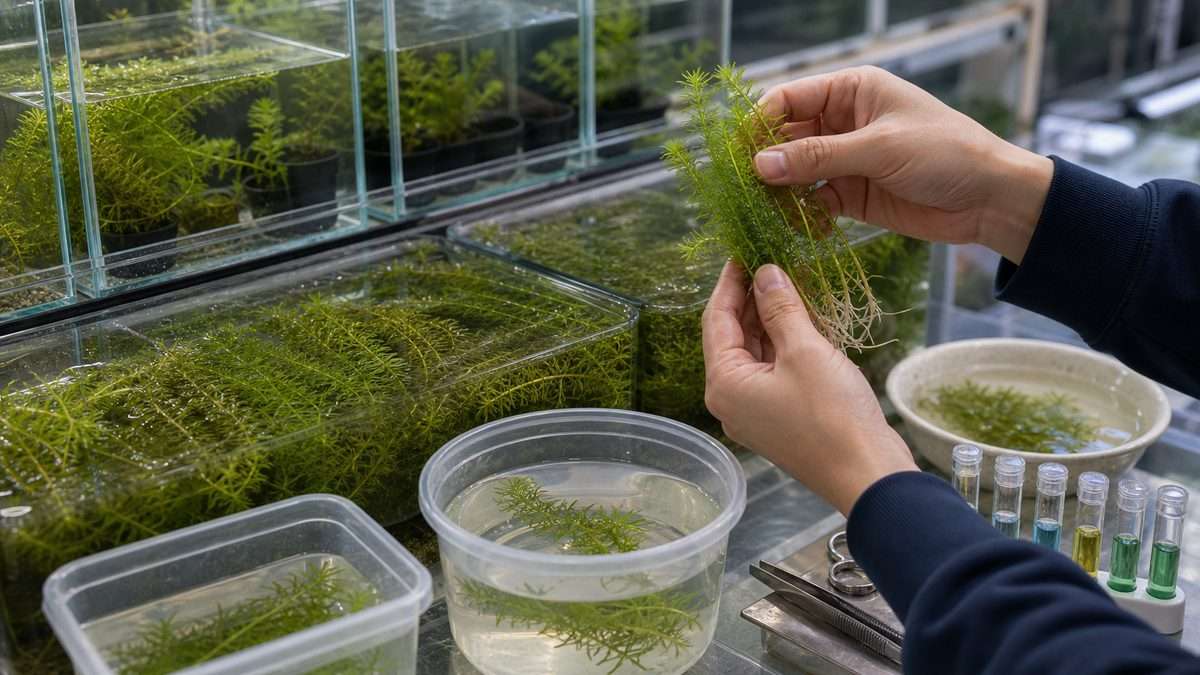 購入前にアナカリスの状態を確認する選び方のイメージ