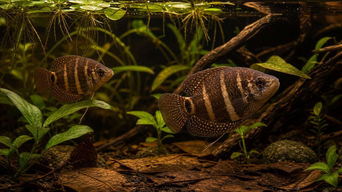 繁殖 ―― 口の中で子を守るマウスブルーダーの神秘の要点をまとめた淡水魚飼育インフォグラフィック