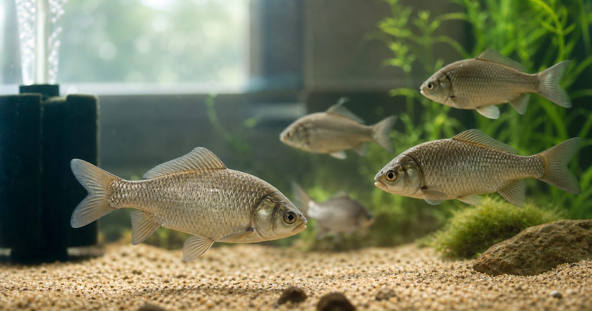 フナの飼育完全ガイド｜種類・水槽サイズ・混泳・繁殖まで徹底解説の要点を伝える淡水魚記事アイキャッチ画像