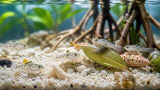 ゴマハゼ飼育完全ガイド｜世界最小クラスの小さな魚の水槽・餌・汽水管理の要点を伝える淡水魚記事アイキャッチ画像