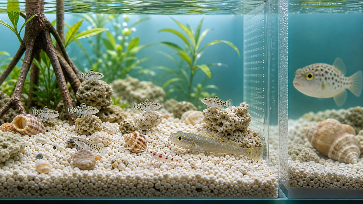 混泳について ― ゴマハゼと暮らせる仲間たちの要点をまとめた淡水魚飼育インフォグラフィック