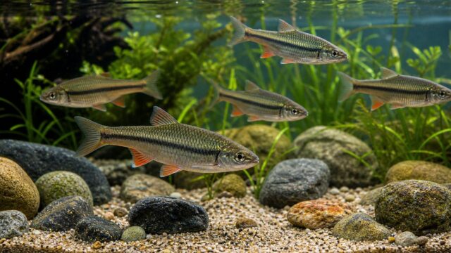 カワムツ完全飼育ガイド ― 清流の宝石を水槽で楽しむ方法の要点を伝える淡水魚記事アイキャッチ画像