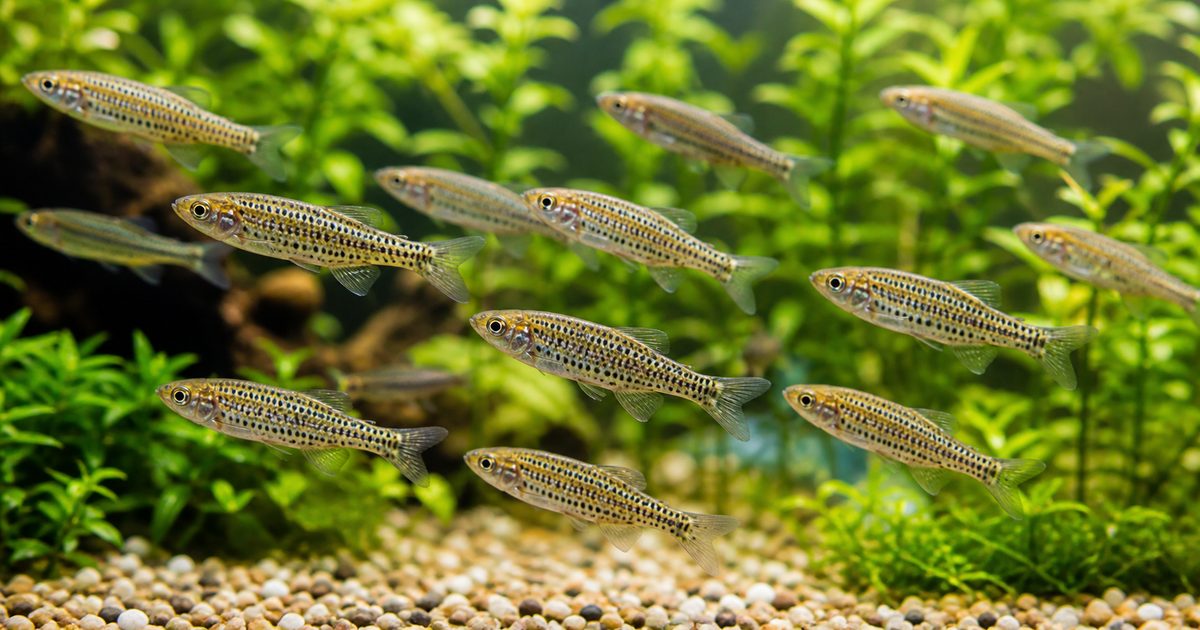 レオパードダニオ（ヒョウ柄ダニオ）飼育完全ガイド｜丈夫で活発な熱帯魚の飼い方を徹底解説の要点を伝える淡水魚記事アイキャッチ画像