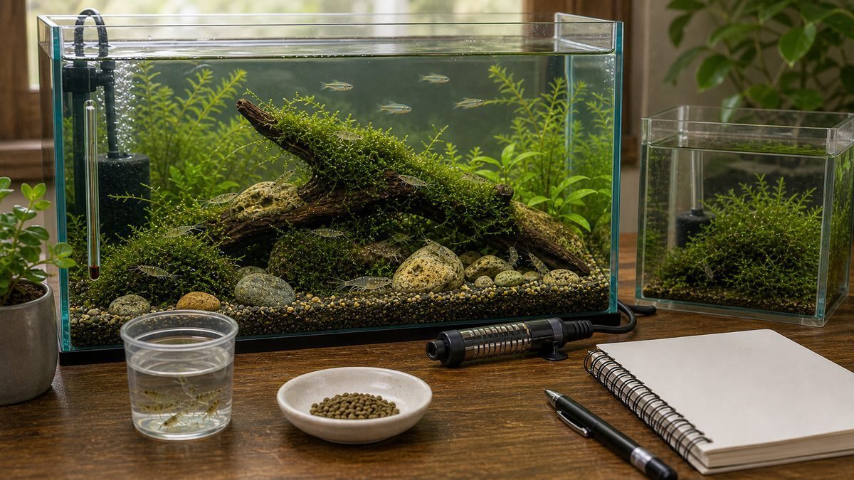 よくある質問(FAQ)の要点をまとめた淡水魚飼育インフォグラフィック