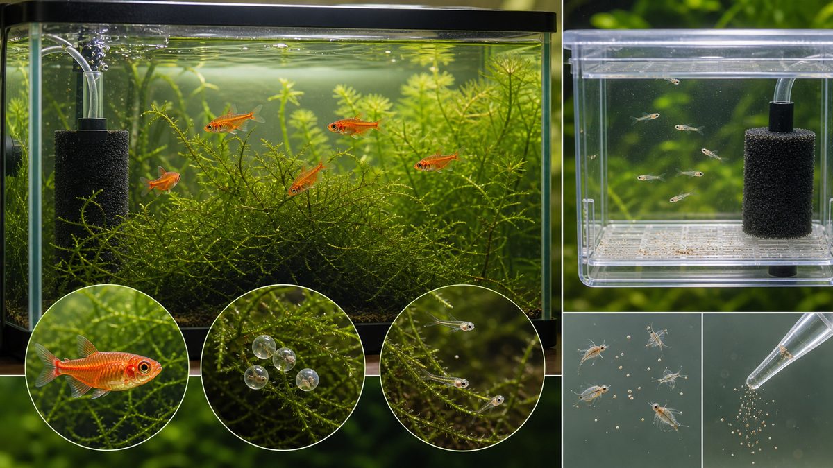 6,レッドテトラの繁殖についての要点をまとめた淡水魚飼育インフォグラフィック