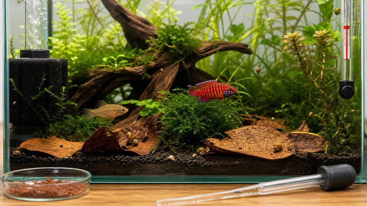 スカーレットジェム飼育で学ぶ水質・餌付け・混泳・繁殖の全体像