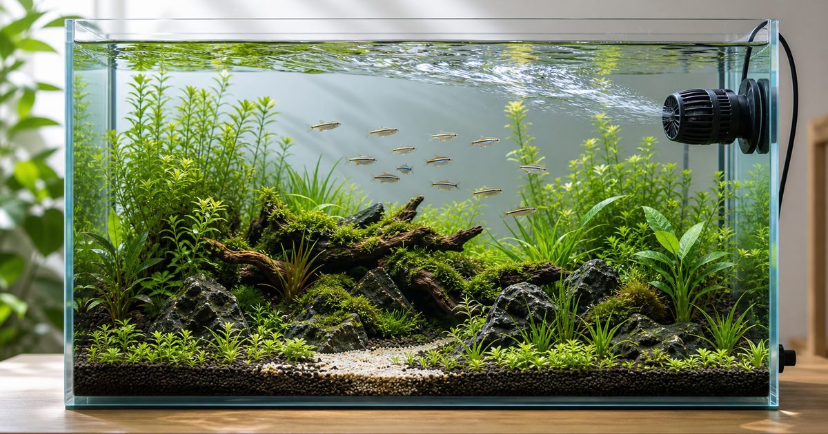 水槽水流ポンプ完全ガイド｜サーキュレーター・ウェーブメーカーの