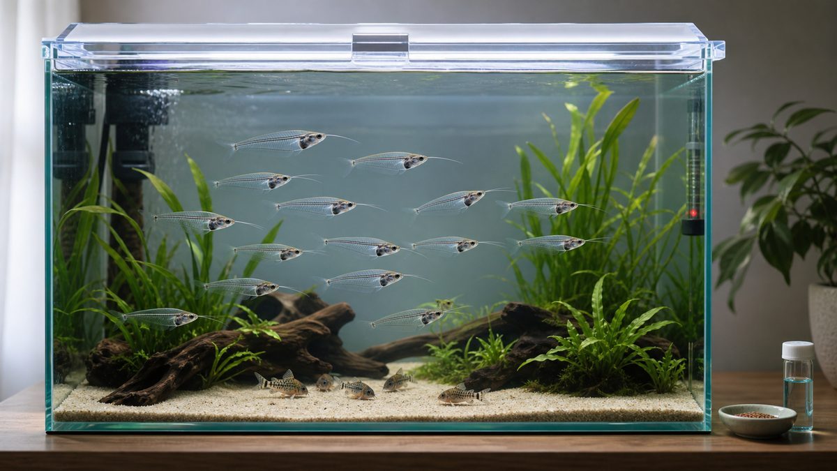 よくある質問(FAQ)の要点を視覚的に整理した淡水魚飼育記事用画像