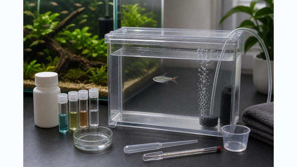 かかりやすい病気と対処法の要点を視覚的に整理した淡水魚飼育記事用画像