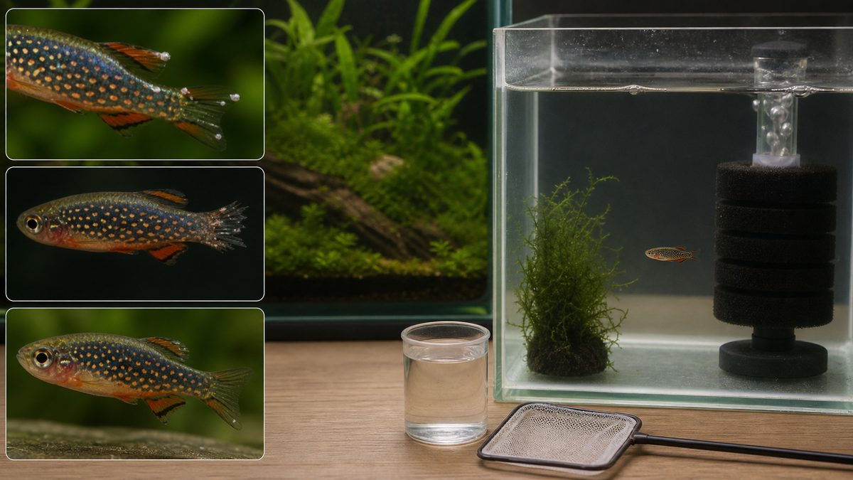 ハナビの白い隆起、傷んだヒレ、痩せの早期サインと隔離観察水槽