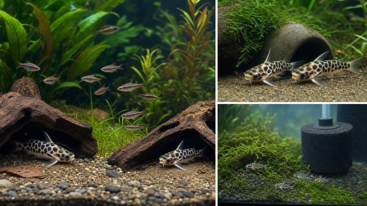 混泳水槽とペア、成長した幼魚で示す長期飼育のポイント