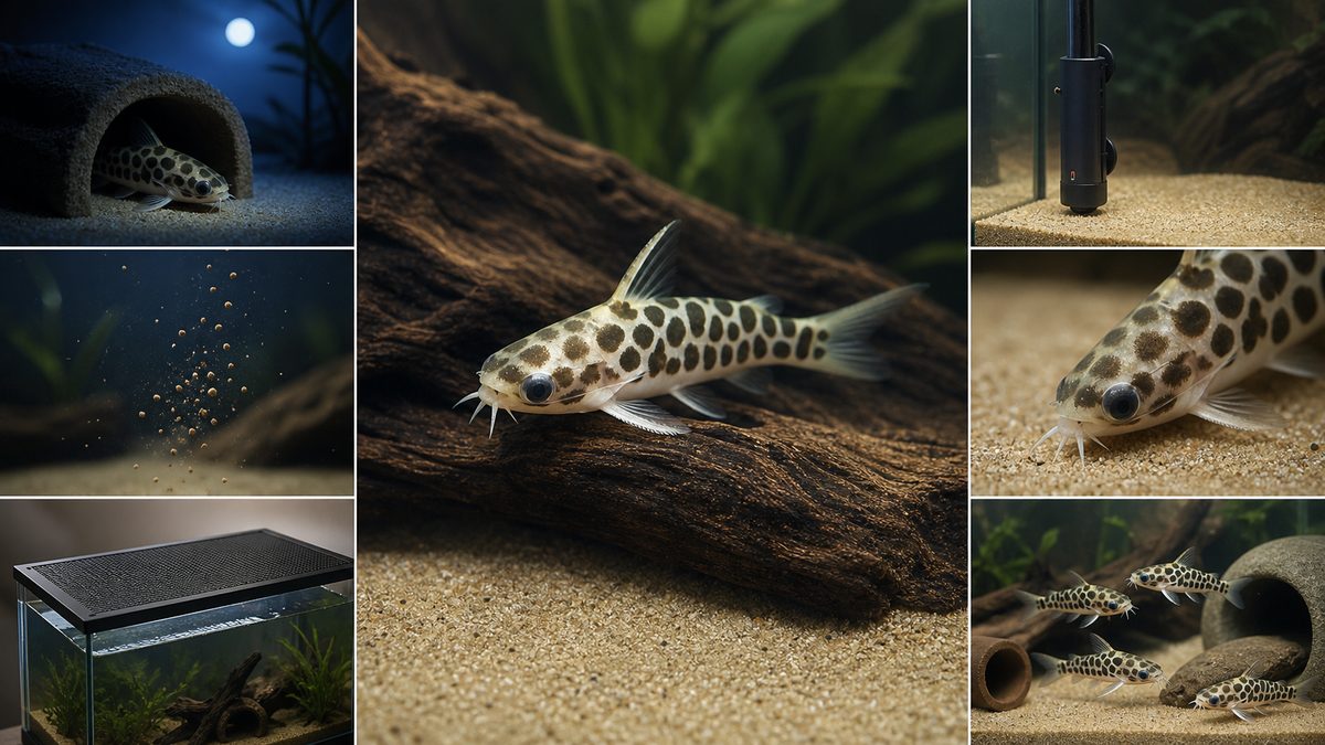 隠れ場所、餌、夜間行動、複数飼育を示すレオパードタティアのFAQ